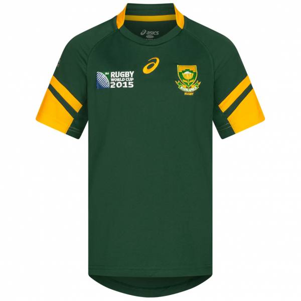 Południowa Afryka Springboks ASICS Rugby Dzieci Koszulka 126316SR-4100