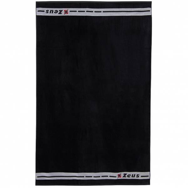 Zeus Toalla de algodón 155 x 100 cm negro