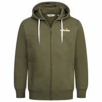 ellesse Klemerio Full Zip Heren Hooded Sweatjas SOP23857-Kaki