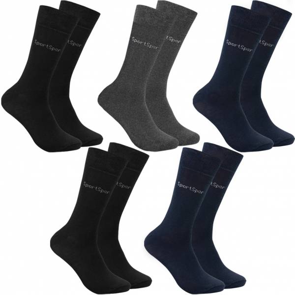 SportSpar.de &quot;SparSocken&quot; Business Socks 5 pairs