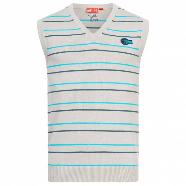 PUMA Originals V-Neck Mężczyźni Golfowy sweter bez rękawów 548436-03