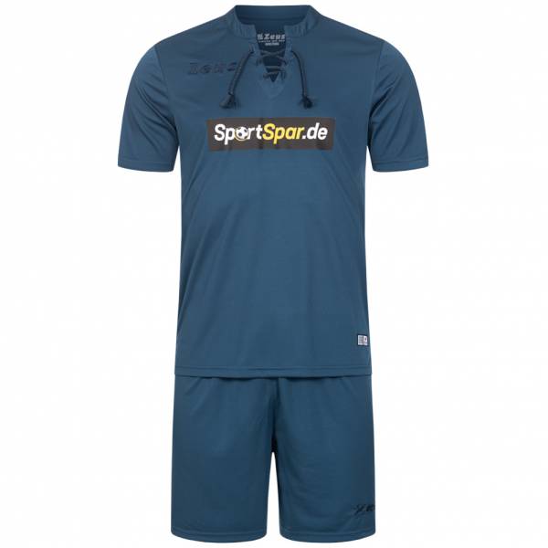 Zeus x Sportspar.de Legend Ensemble de foot Maillot avec short marine