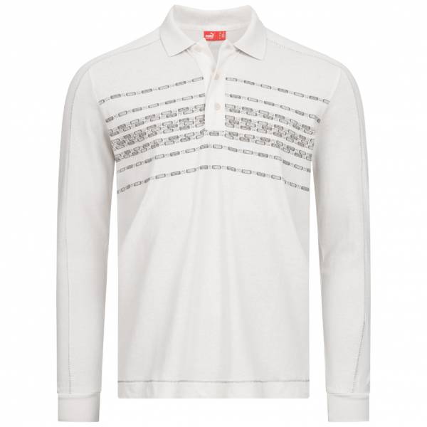 PUMA Originals Mężczyźni Golfowa koszulka polo z długim rękawem 549429-02