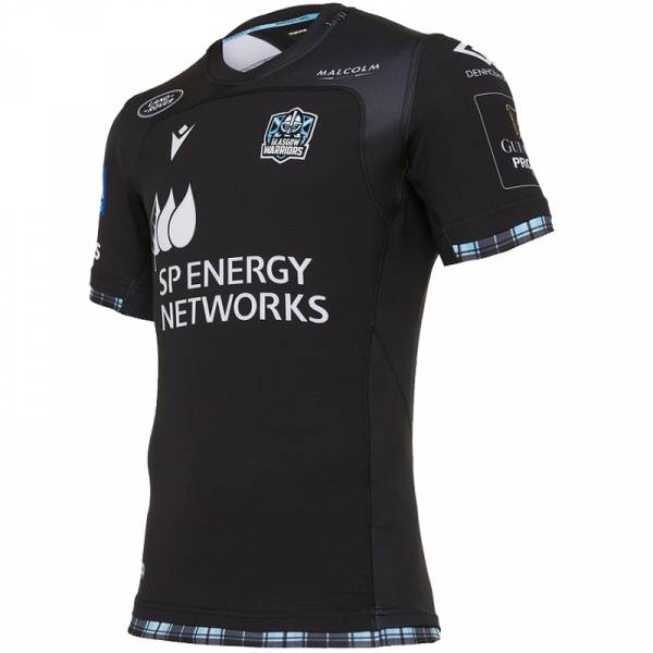 Glasgow Warriors macron Body Fit Authentic Herren Rugby Trikot 58124750