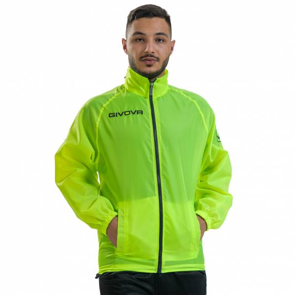 Givova Rain Jacket &quot;Rain Basico&quot; neon yellow