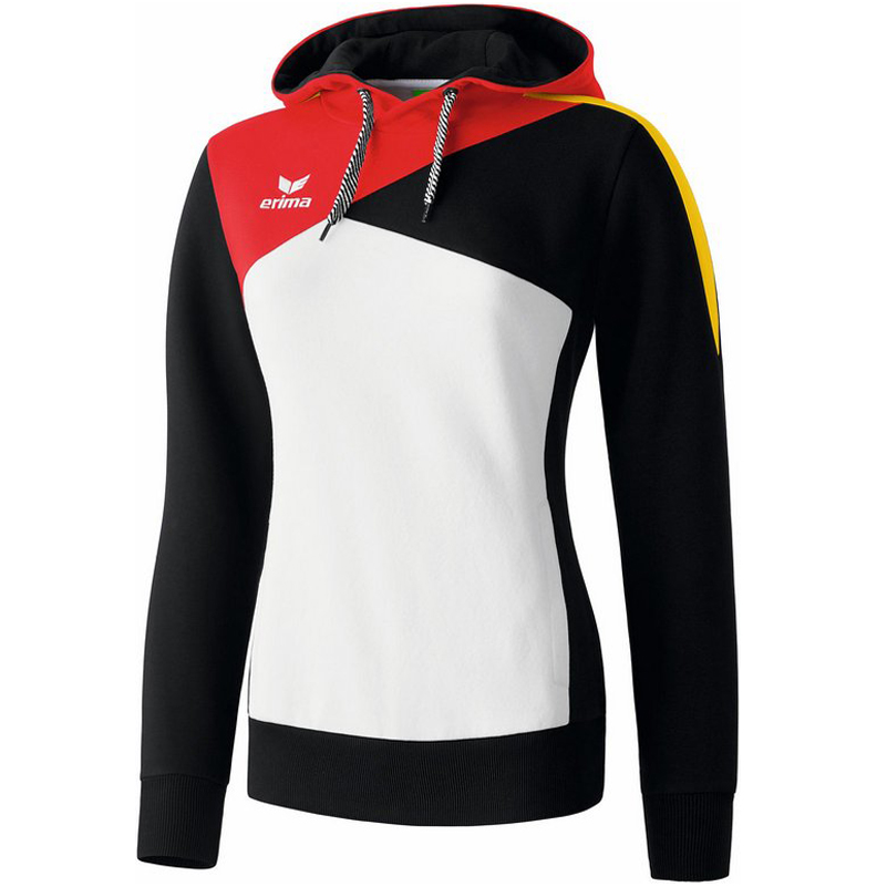Sport 005. Erima Classic Team куртка. Erima пуловер с капюшоном. Толстовка для тенниса. Свитер черный для занятий спортом.
