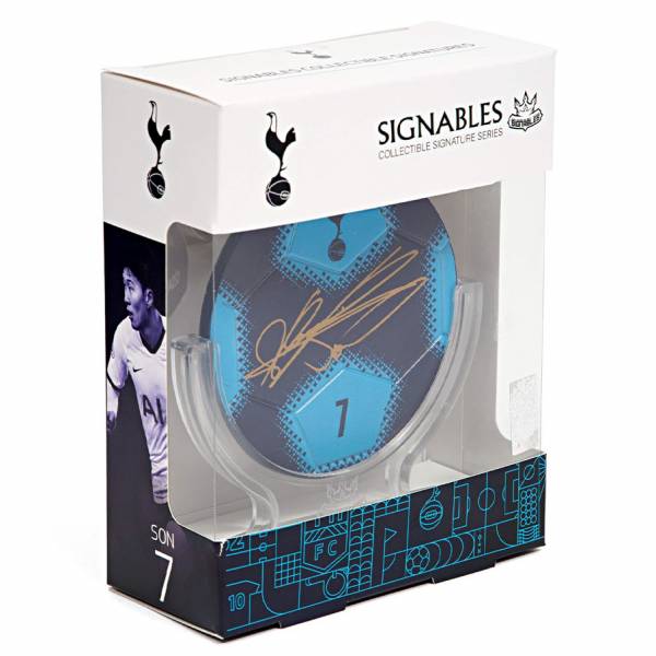 Tottenham Hotspur Heung-Min Son #7 Pallone da calcio Oggetto da collezione 14 cm 850008537332