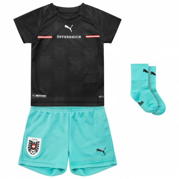 Oostenrijk PUMA Baby&#039;s Uitvoetbaltenue 759826-02