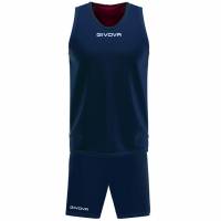 Givova Basketball Wende Trikot-Set KITB03-0412