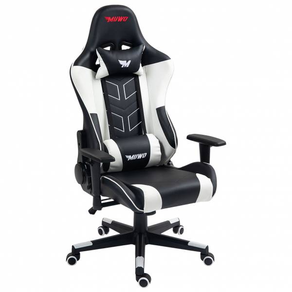 MUWO &quot;DEV1L&quot; esports Silla gaming blanca