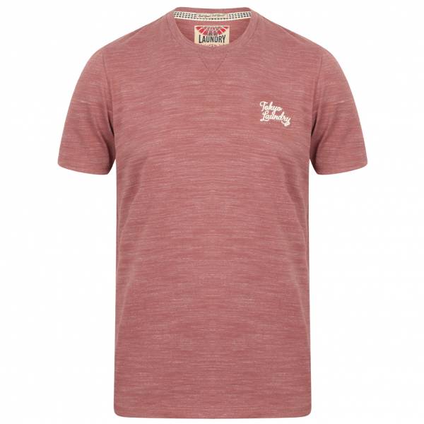 Tokyo Laundry Sun Lake Crew Neck Herren T-Shirt 1C11006 Warm Rose