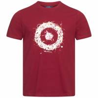 BEN SHERMAN Painted Target Herren T-Shirt 0071783RED