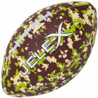 Jelex 'Touchdown' American Football Sports Training Ball Brown Black Red New