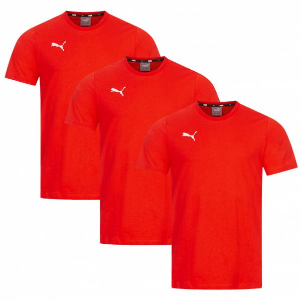 PUMA TeamGoal Casual Dzieci T-shirt 3-pak 656709-01-3