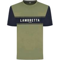 Lambretta Lichen Herren T-Shirt SS9819-LCNGRN/BLUGRP