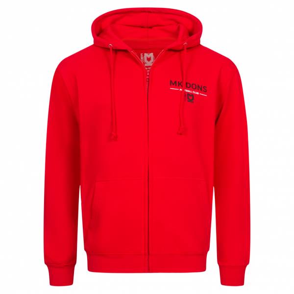 Milton Keynes Dons CASTORE Heren Hooded Sweatjas INFMKDMON8-22-RED