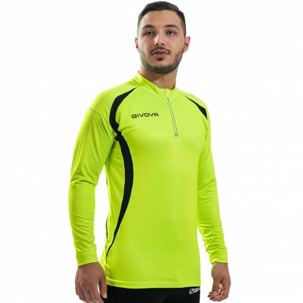 Givova 1/2 cremallera Hombre Camiseta de running LR05-1910