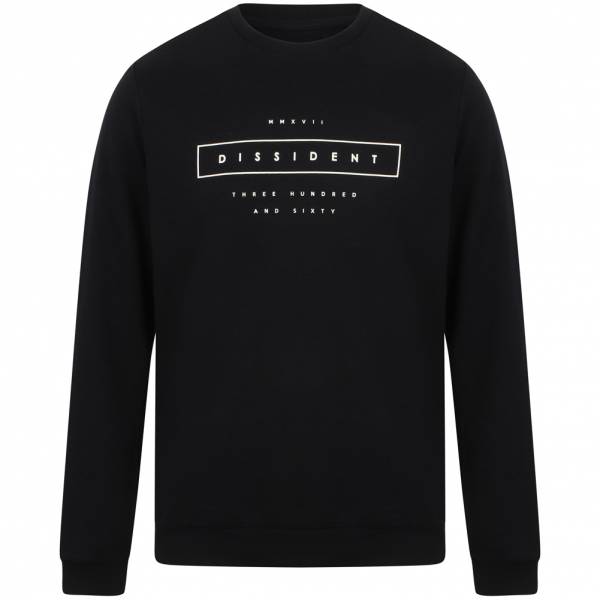 DNM Dissident Chinu Hommes Sweat-shirt 1D11731R Marine et Marron Noir