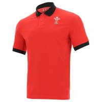 Wales WRU macron Rugby Herren Polo-Shirt 58195686