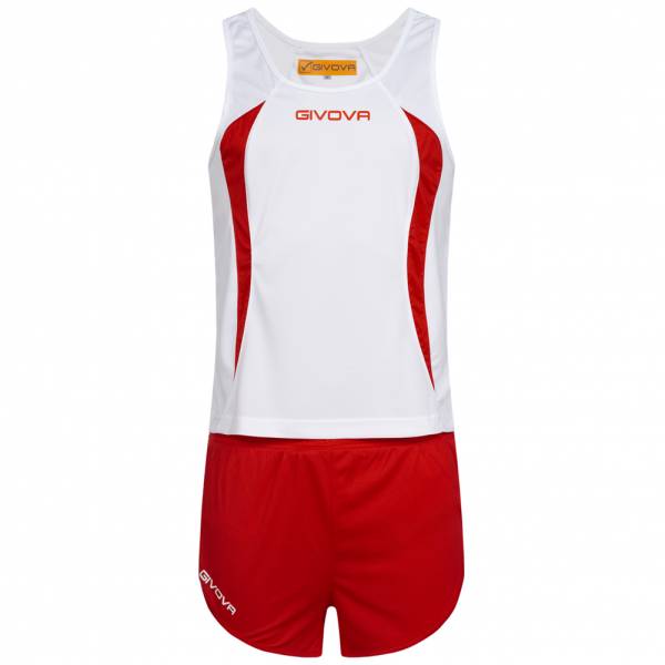 Givova Kit Boston Ensemble d'athlétisme Haut sans manches avec short KITA02-0312