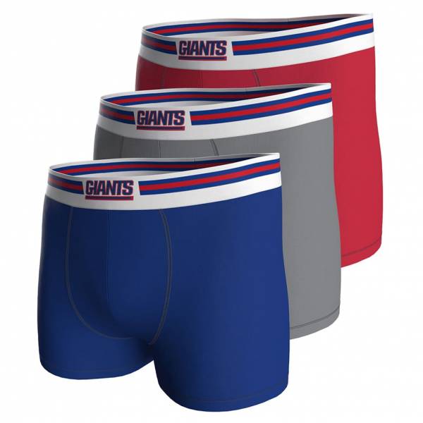 New York Giants NFL Uomo Boxer Set da 3 23200001-4072