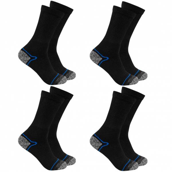 KIRKJUBØUR® &quot;Climb&quot; Outdoor Wandersocken 4 Paar blau