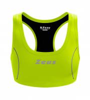 Zeus Top Volley Pro Damen Sport BH giallo fluo/nero