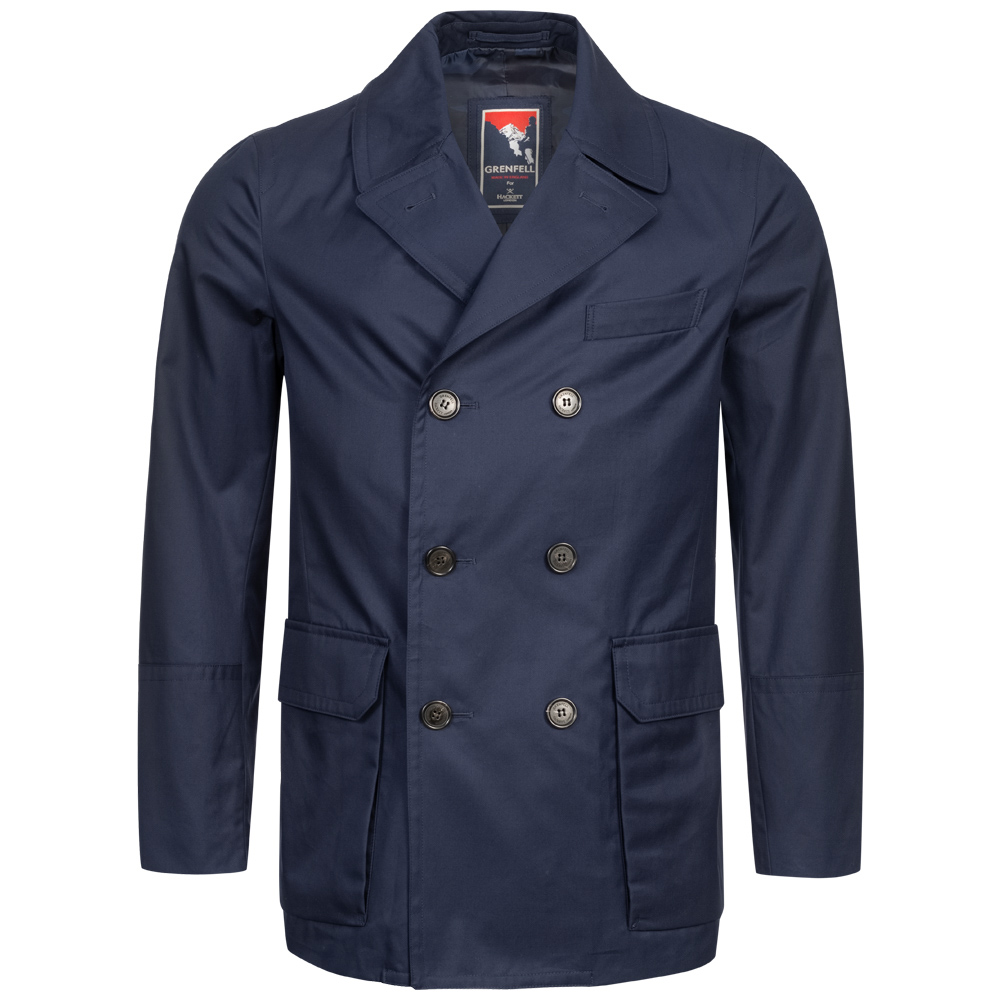 hackett peacoat