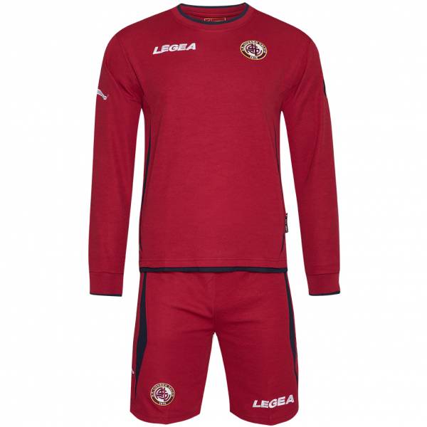 AS Livourne Calcio Legea Hommes Ensemble de foot à manches longues