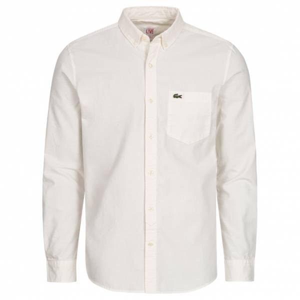 LACOSTE LIVE Woven Heren Hemd met lange mouwen CH9117-NYV