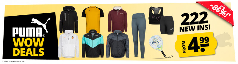 PUMA WOW Deal from 4,99 €
