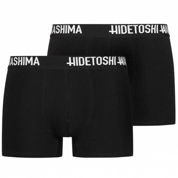 HIDETOSHI WAKASHIMA &quot;Sapporo&quot; Hommes Boxer-short Lot de 2 noir