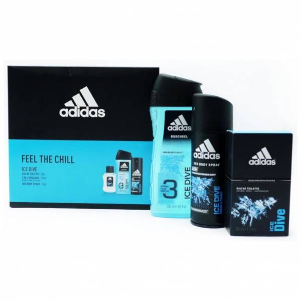 adidas Ice Dive - EDT 50ml + Duschgel 250 ml + Deospray 150 ml 22915