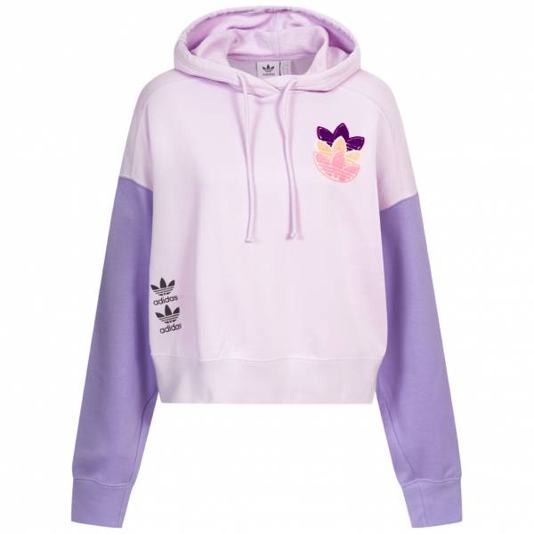 adidas Originals Logo Play Cropped Damen Hoodie H22746