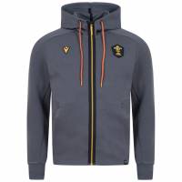 Wales WRU macron Rugby Uomo Giacca con cappuccio 60001752