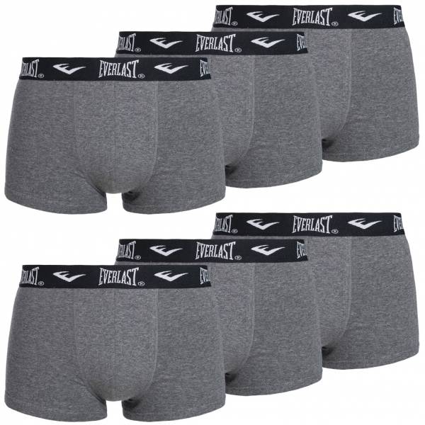 Everlast Herren 6er Pack Boxershorts dunkelgrau EV32347
