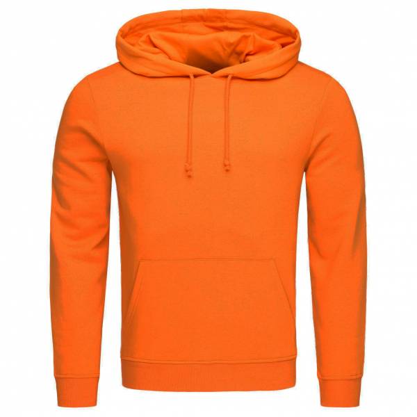 BRAVE SOUL Clarence Pullover Brushed Fleece Hoody MSS-131CLARENCEG Orange