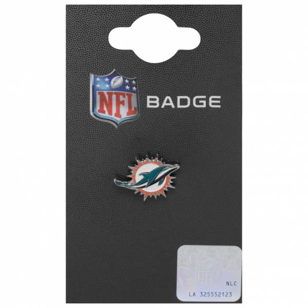 Image of Miami Dolphins NFL Bandiere di metallo distintivo pin BDNFLCRSMD