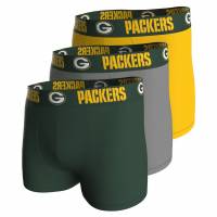 Green Bay Packers NFL Uomo Boxer Set da 3 23300001-4080