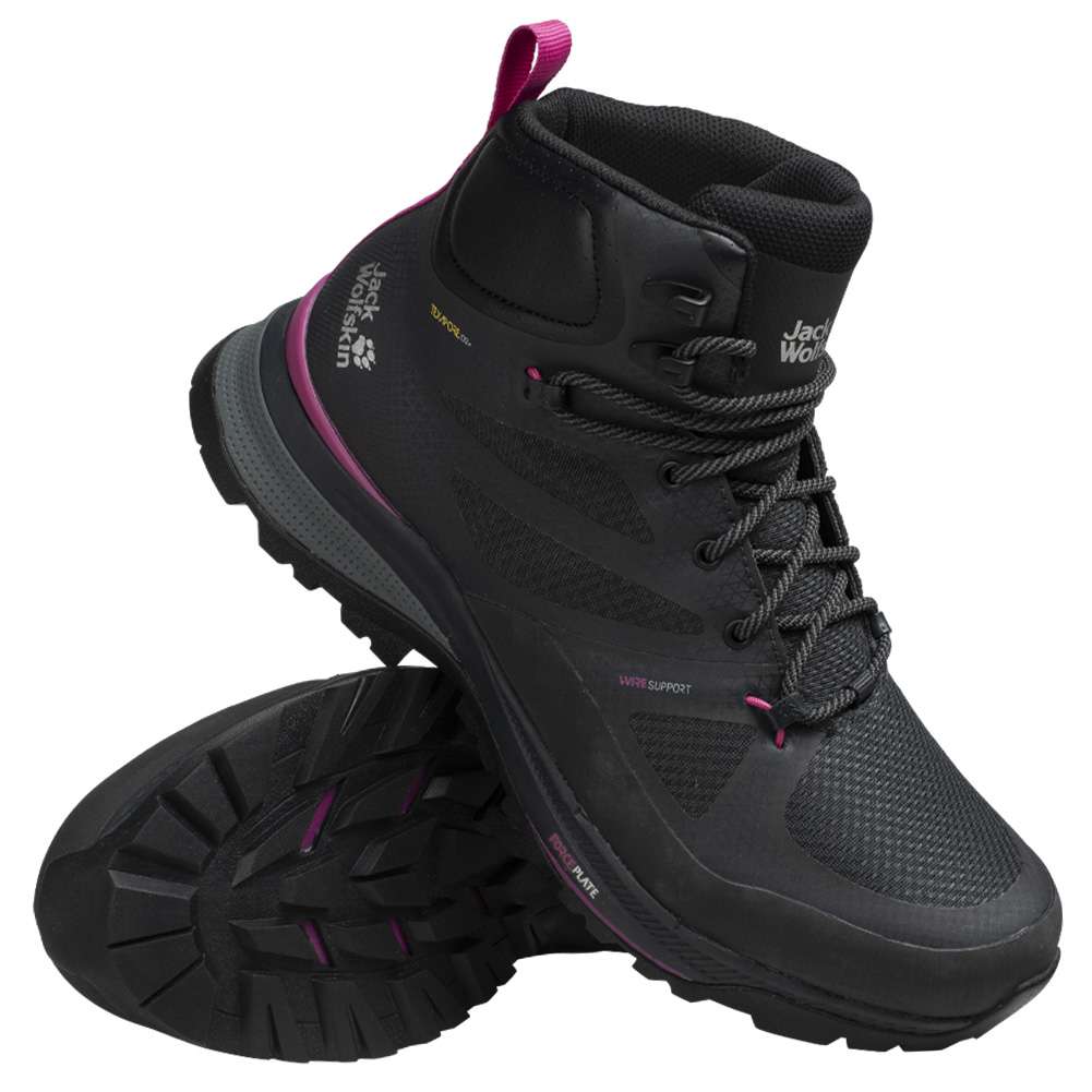Jack Wolfskin Force Striker TEXAPORE Mid Damen Wanderschuhe