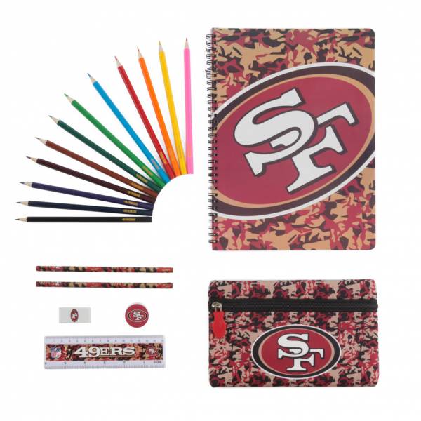 San Francisco 49ers NFL Ultimate Zestaw artykułów szkolnych STNFLCMULTMSF