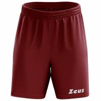 Zeus Pantaloncino Mida Short d'entraînement rouge foncé