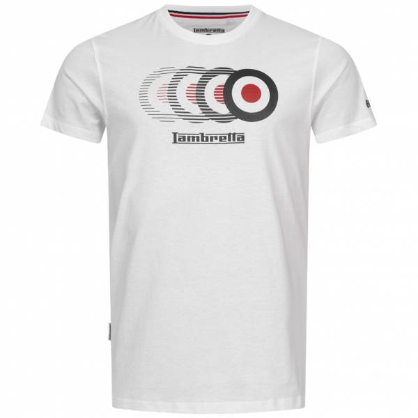 Lambretta Target Fade Herren T-Shirt SS7789-WHT