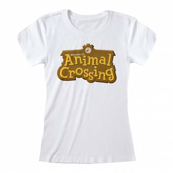 Animal Crossing 3D Logo Women T-shirt ANC00861SKW