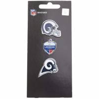 Los Angeles Rams NFL Distintivo pin in metallo Set da 3 BDNF3HELLA