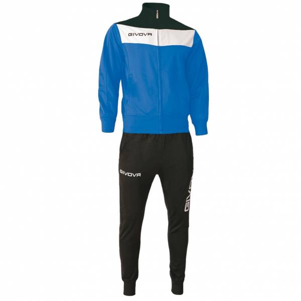 Givova Tuta Campo Tracksuit medium blue / black