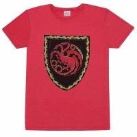 House of the Dragon Targaryen Crest Men T-shirt HOD04410TSC