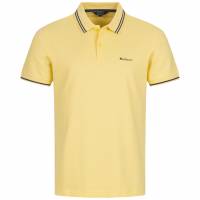 BEN SHERMAN Jersey Men Polo Shirt 0072550LEMON