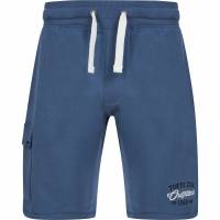 Tokyo Laundry Moored Herren Sweat Shorts 1G18235 Vintage Indigo