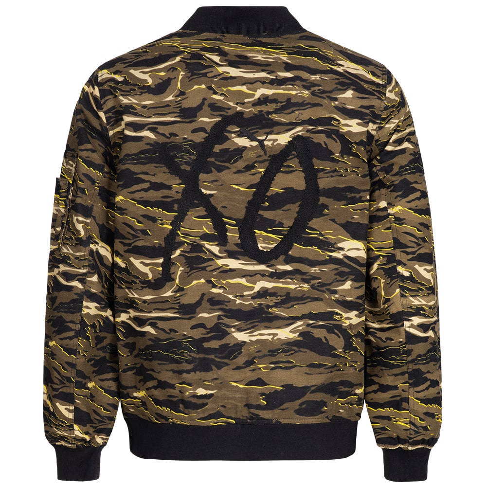 puma xo camo bomber